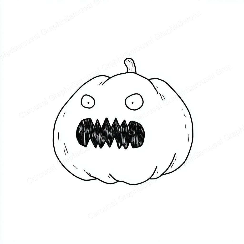 Jack-O-Lantern Vector Graphic preview