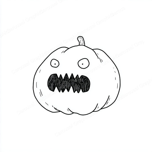 Jack-O-Lantern Vector Graphic preview