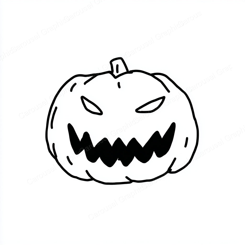 Jack-O-Lantern Vector Graphic preview