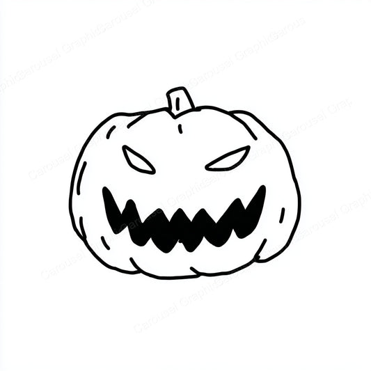 Jack-O-Lantern Vector Graphic preview