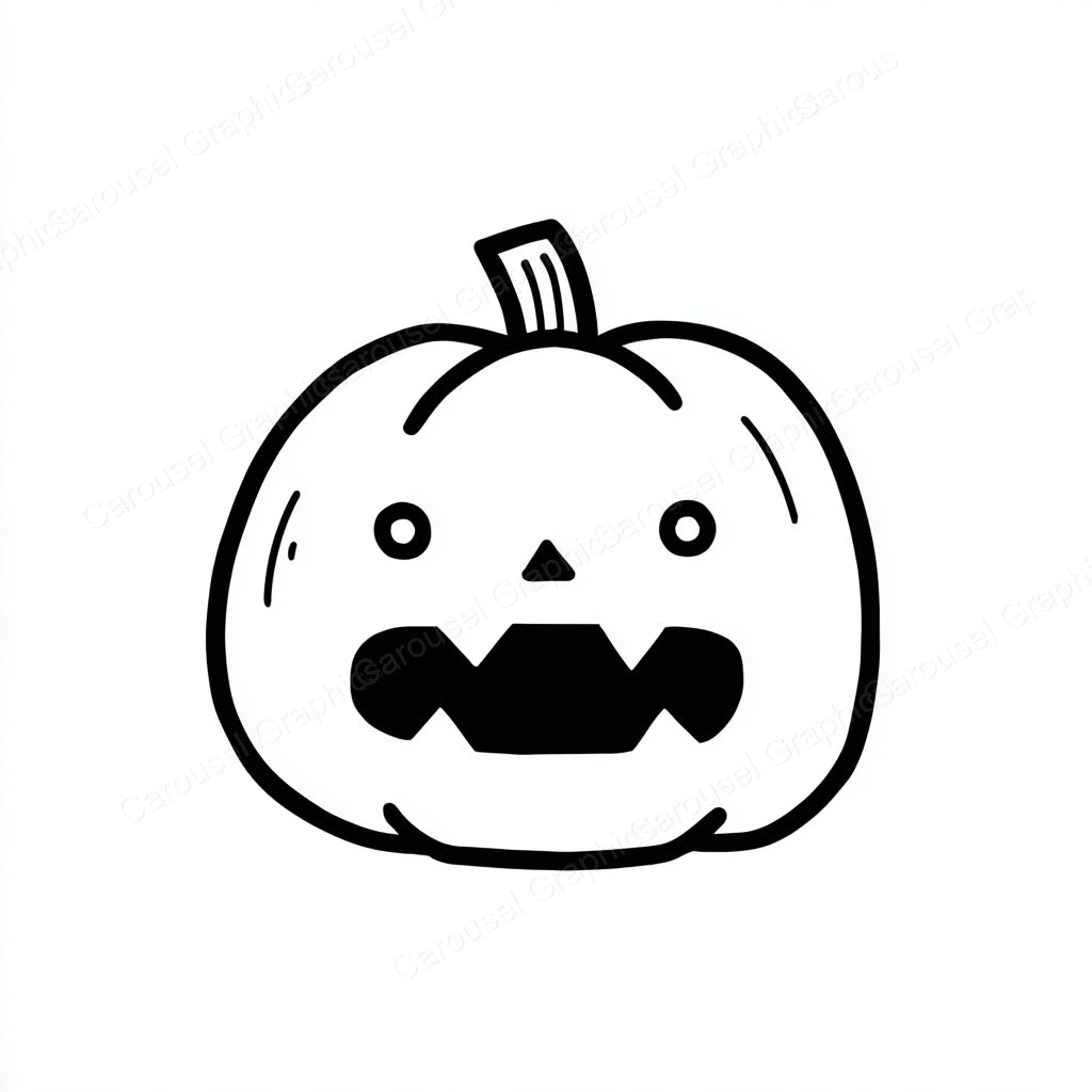 Jack-O-Lantern Vector Graphic preview