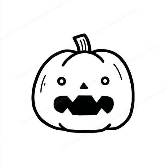 Jack-O-Lantern Vector Graphic preview