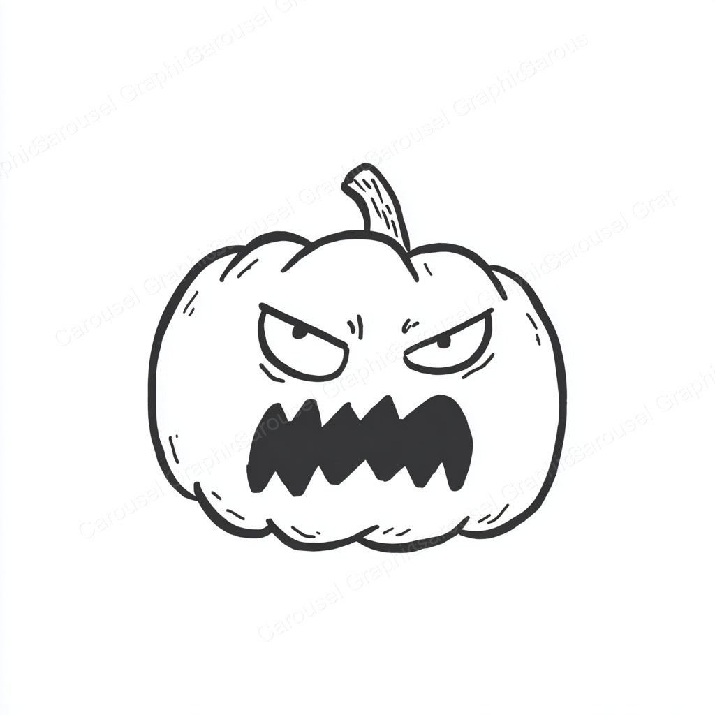 Jack-O-Lantern Vector Graphic preview