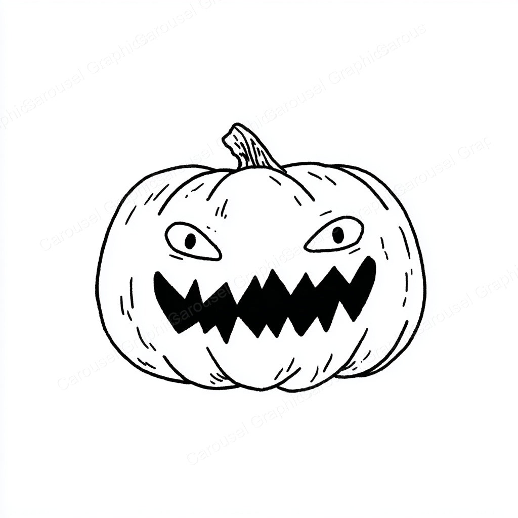 Jack-O-Lantern Vector Graphic preview