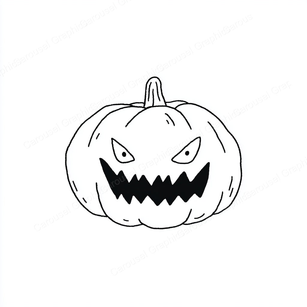 Jack-O-Lantern Vector Graphic preview