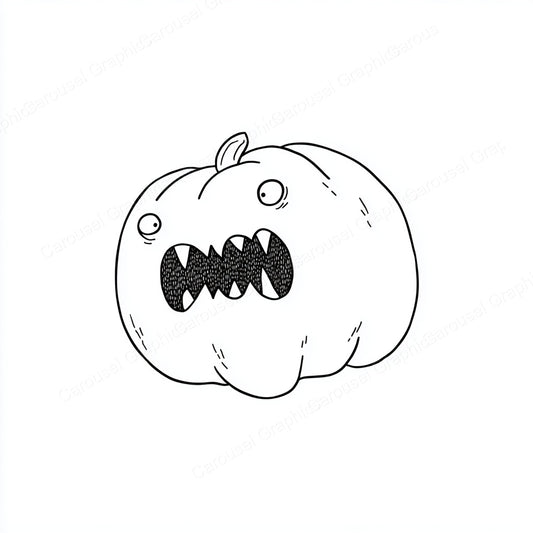 Jack-O-Lantern Vector Graphic preview