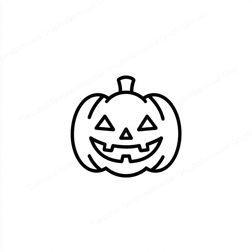 Jack-O-Lantern Vector Graphic preview