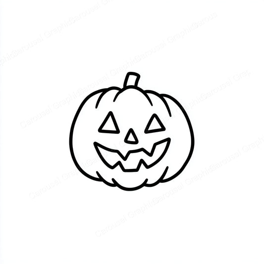 Jack-O-Lantern Vector Graphic preview