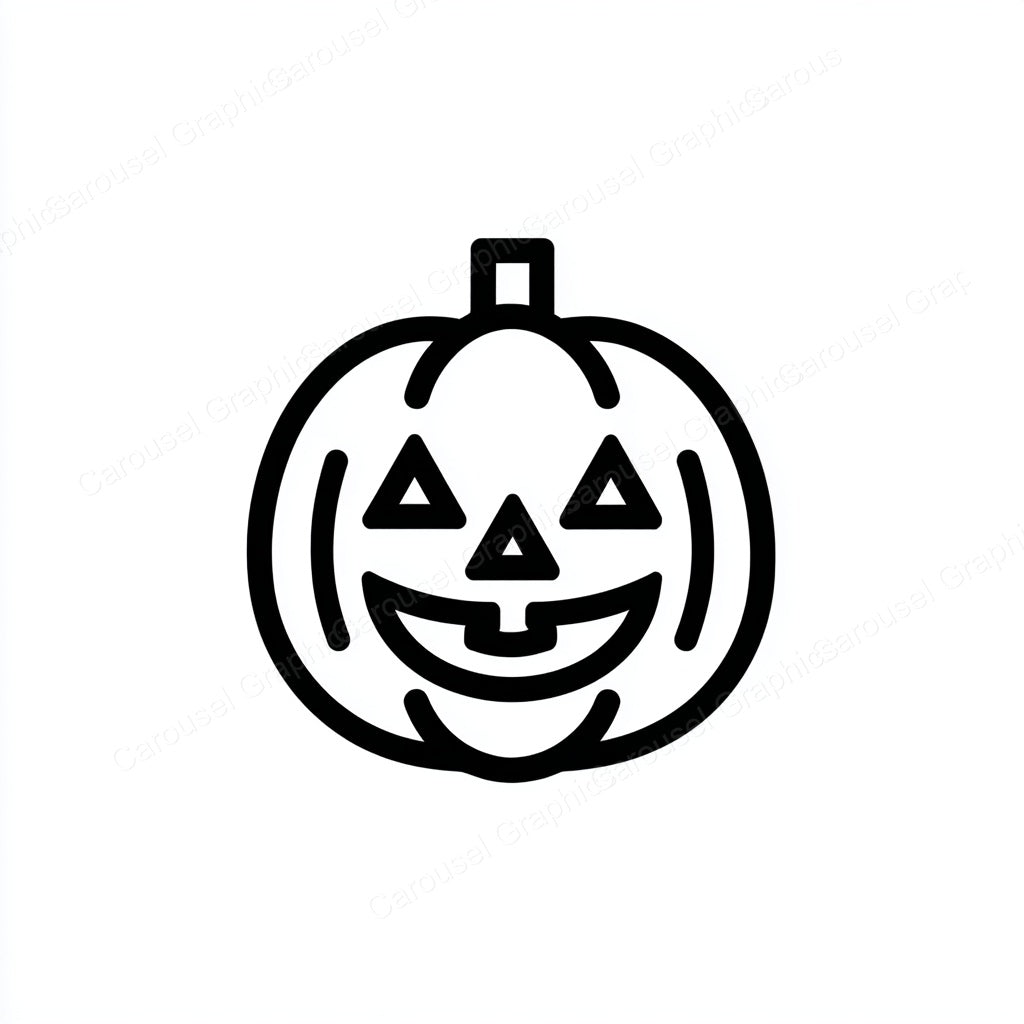 Jack-O-Lantern Vector Graphic preview