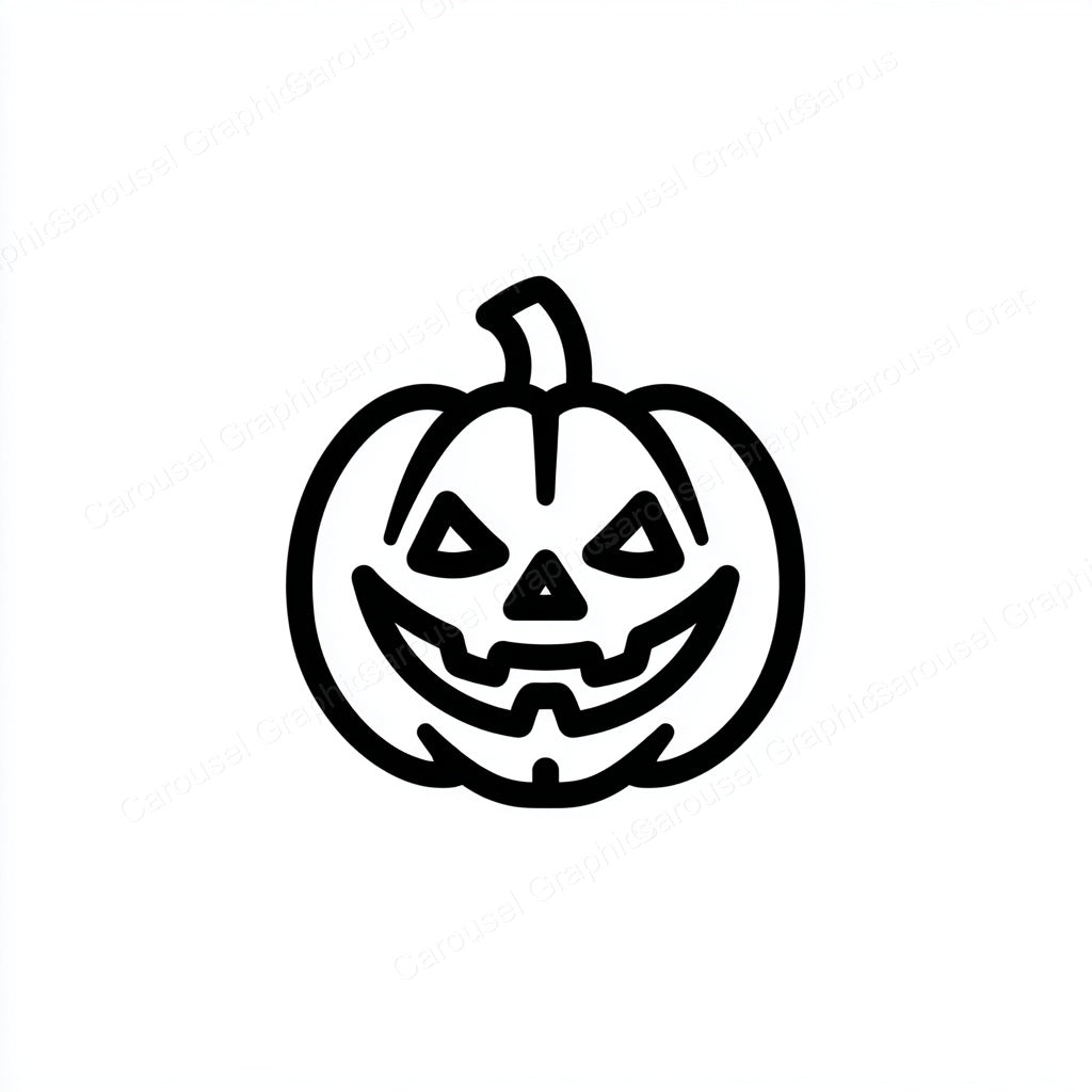Jack-O-Lantern Vector Graphic preview