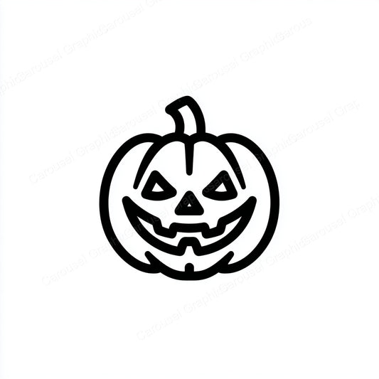 Jack-O-Lantern Vector Graphic preview