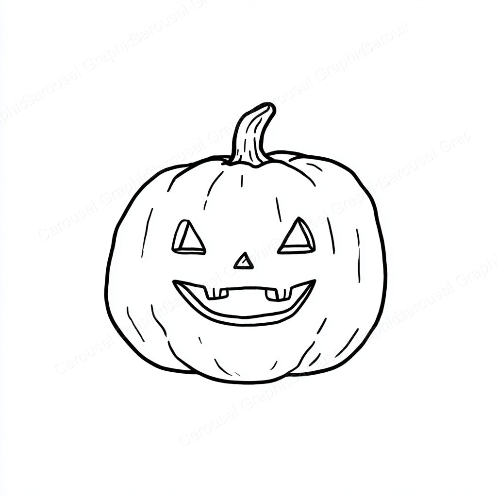 Jack-O-Lantern Vector Graphic preview