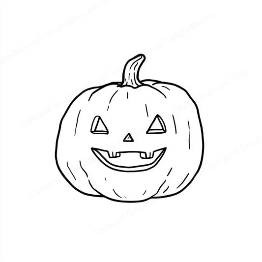 Jack-O-Lantern Vector Graphic preview