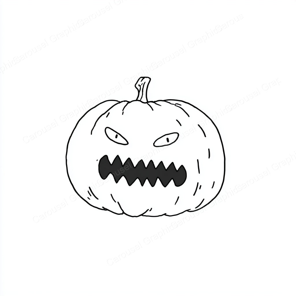 Jack-O-Lantern Vector Graphic preview
