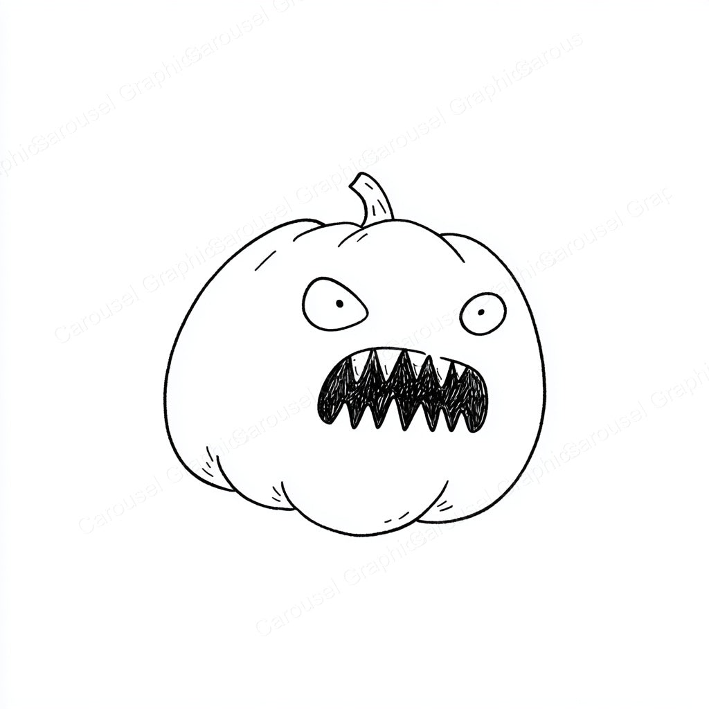 Jack-O-Lantern Vector Graphic preview