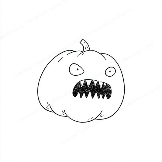 Jack-O-Lantern Vector Graphic preview