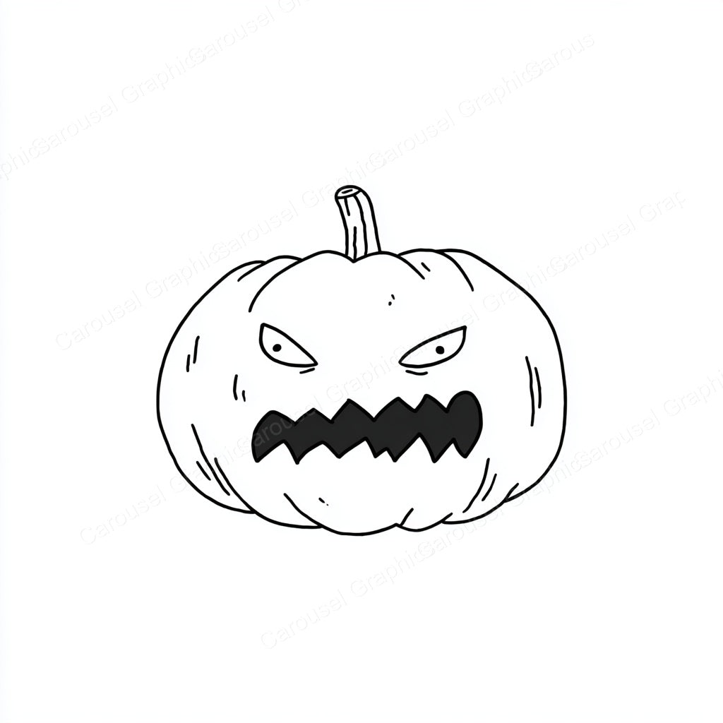 Jack-O-Lantern Vector Graphic preview