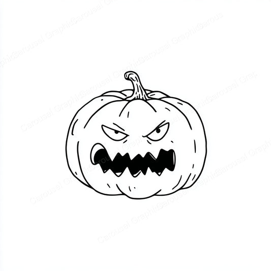 Jack-O-Lantern Vector Graphic preview