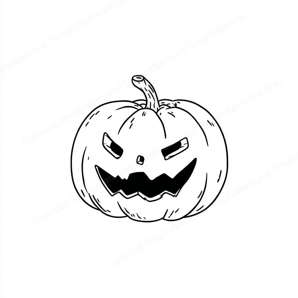 Jack-O-Lantern Vector Graphic preview