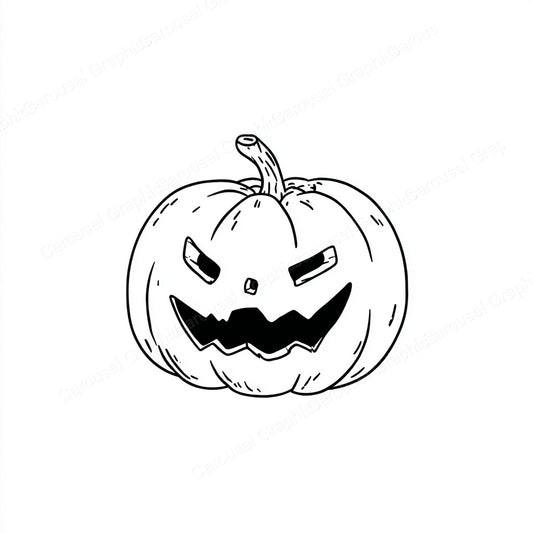 Jack-O-Lantern Vector Graphic preview