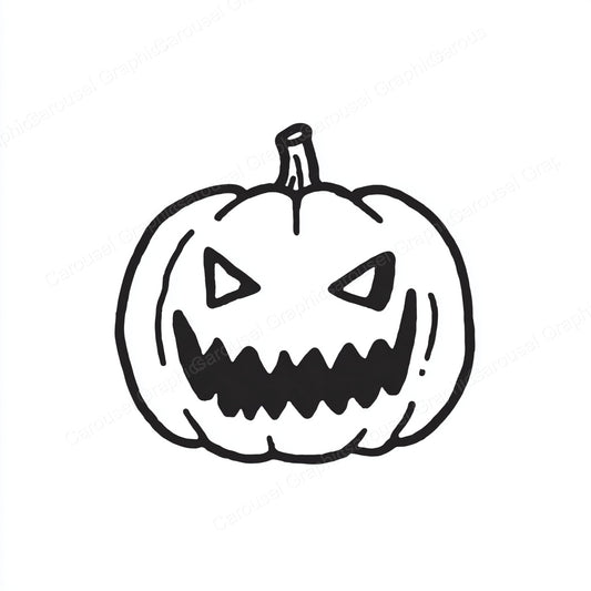 Jack-O-Lantern Vector Graphic preview
