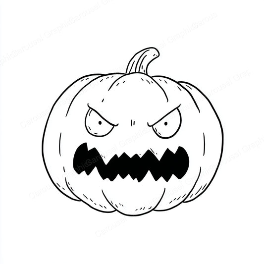 Jack-O-Lantern Vector Graphic preview