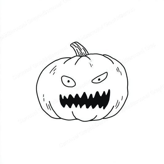 Jack-O-Lantern Vector Graphic preview