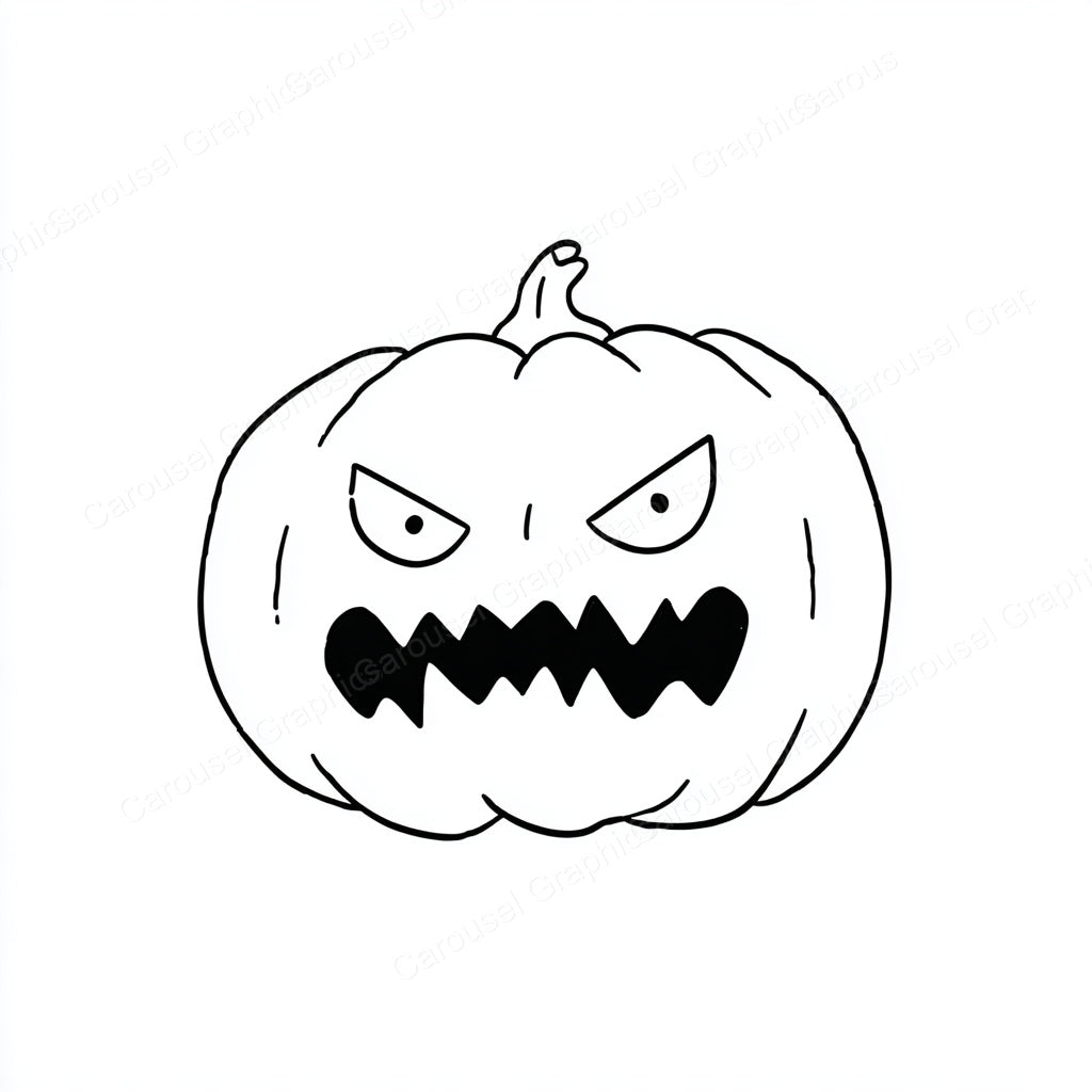 Jack-O-Lantern Vector Graphic preview