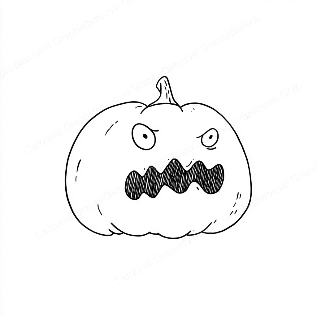 Jack-O-Lantern Vector Graphic preview
