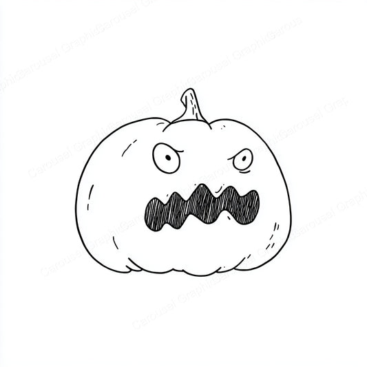 Jack-O-Lantern Vector Graphic preview