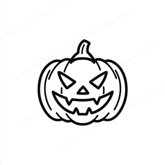 Jack-O-Lantern Vector Graphic preview