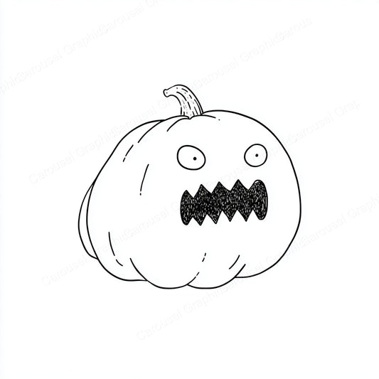 Jack-O-Lantern Vector Graphic preview
