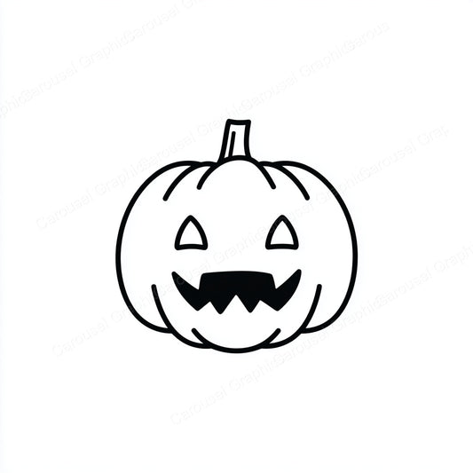 Jack-O-Lantern Vector Graphic preview