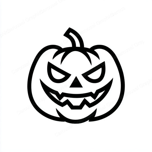 Jack-O-Lantern Vector Graphic preview