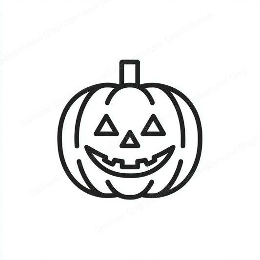 Jack-O-Lantern Vector Graphic preview