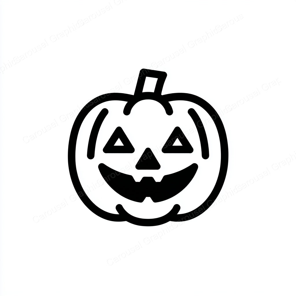 Jack-O-Lantern Vector Graphic preview