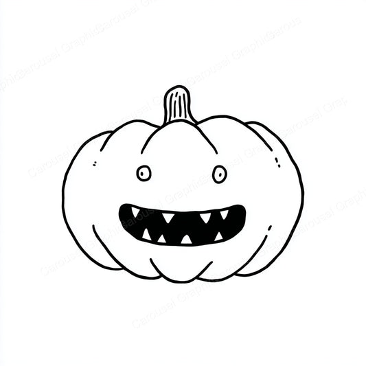 Jack-O-Lantern Vector Graphic preview
