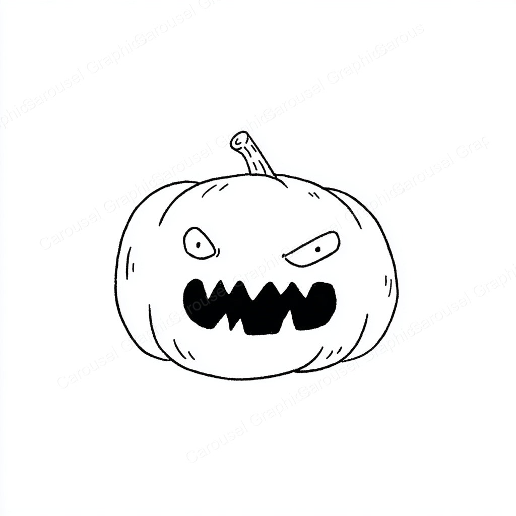 Jack-O-Lantern Vector Graphic preview
