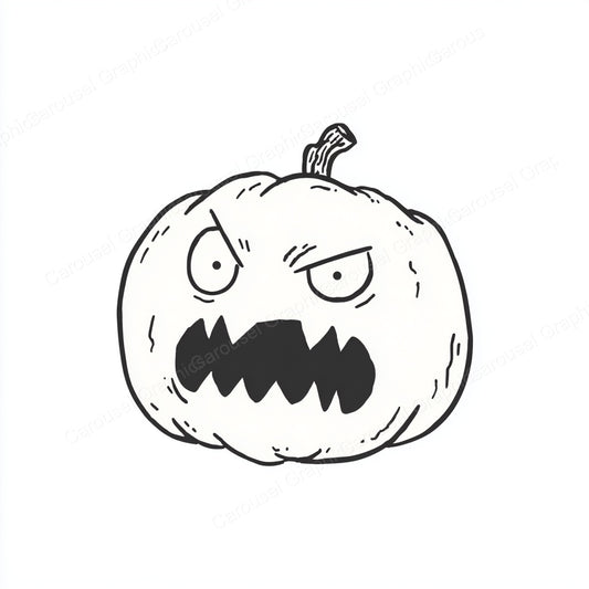 Jack-O-Lantern Vector Graphic preview
