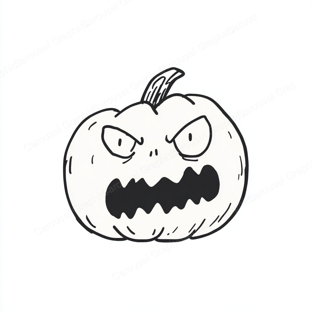 Jack-O-Lantern Vector Graphic preview