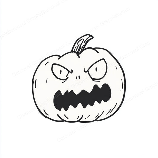 Jack-O-Lantern Vector Graphic preview