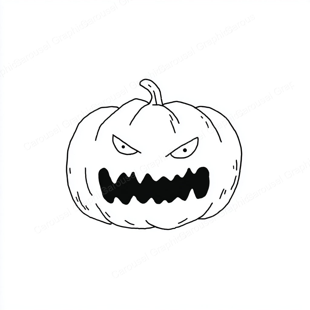 Jack-O-Lantern Vector Graphic preview