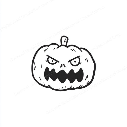 Jack-O-Lantern Vector Graphic preview