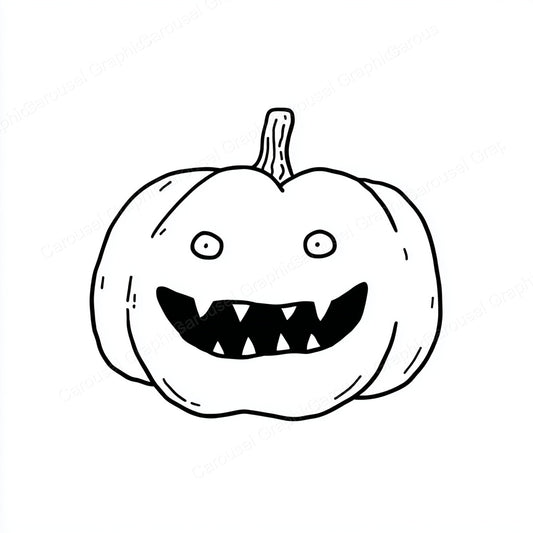 Jack-O-Lantern Vector Graphic preview