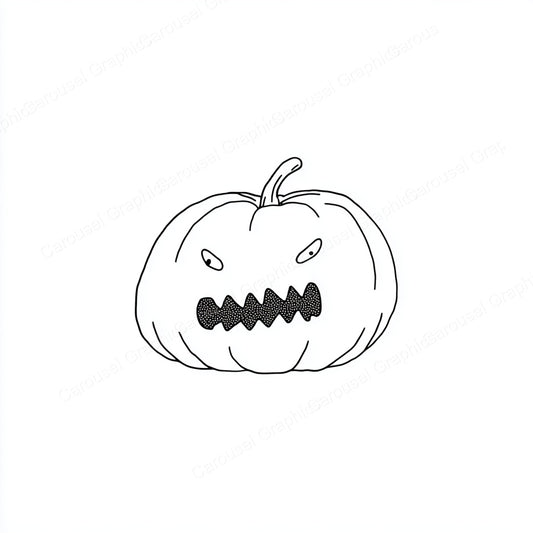 Jack-O-Lantern Vector Graphic preview