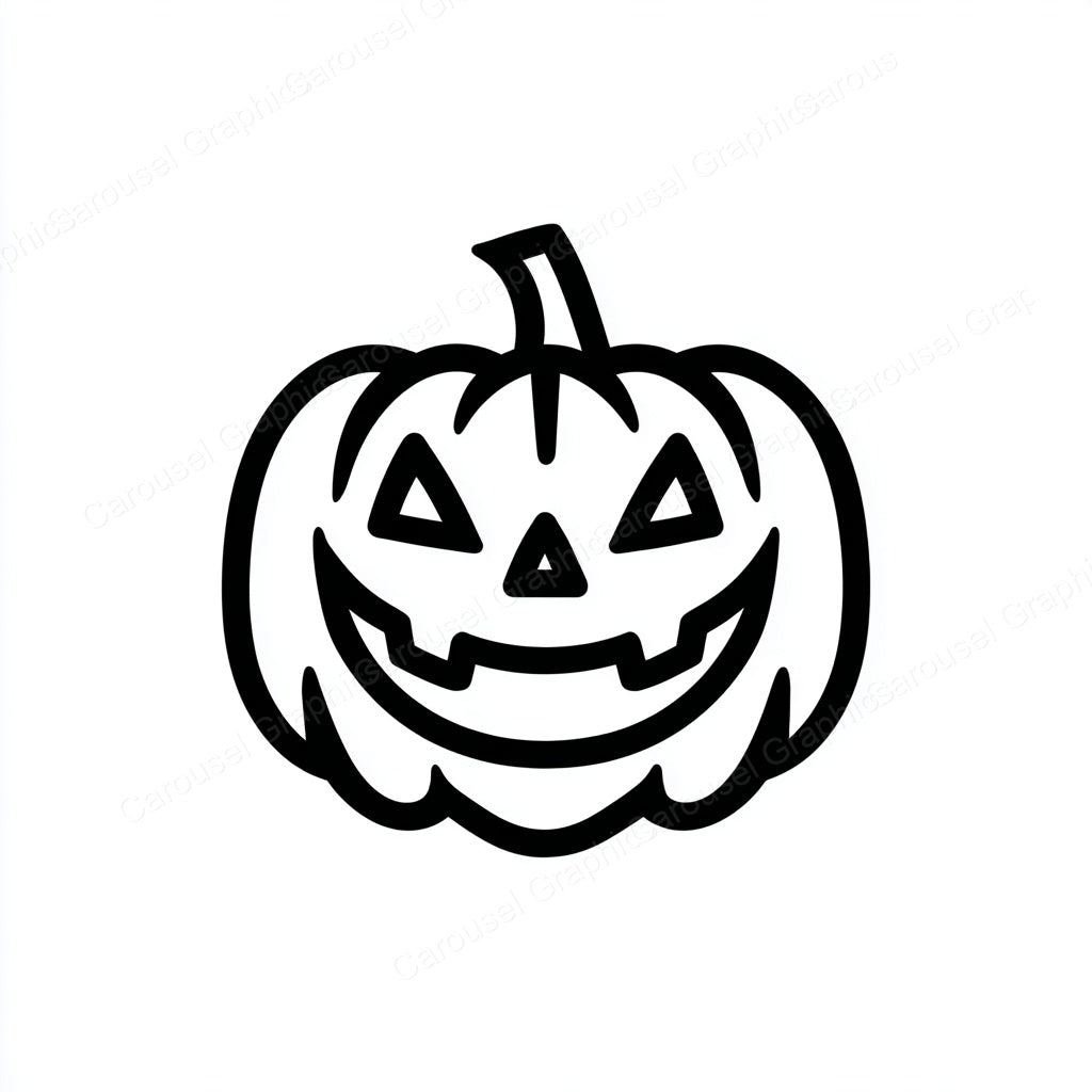 Jack-O-Lantern Vector Graphic preview