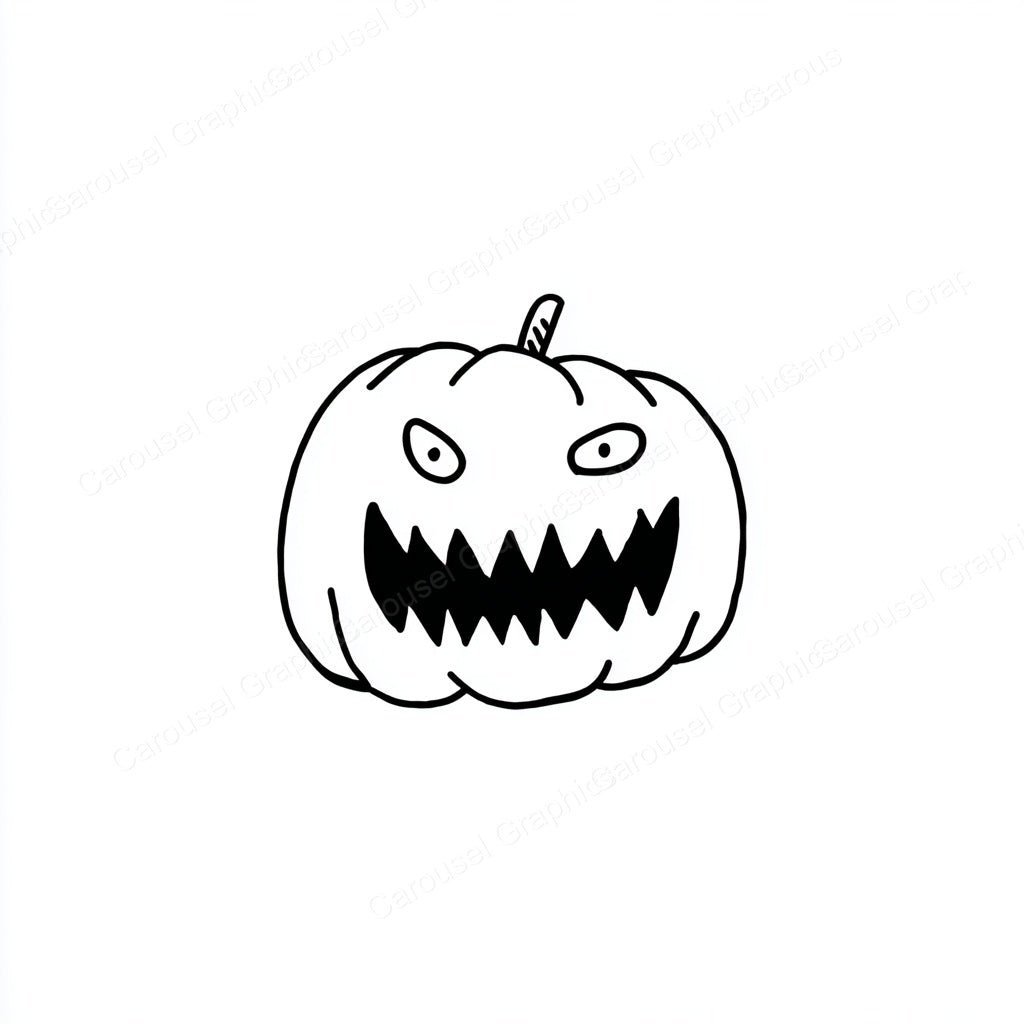 Jack-O-Lantern Vector Graphic preview