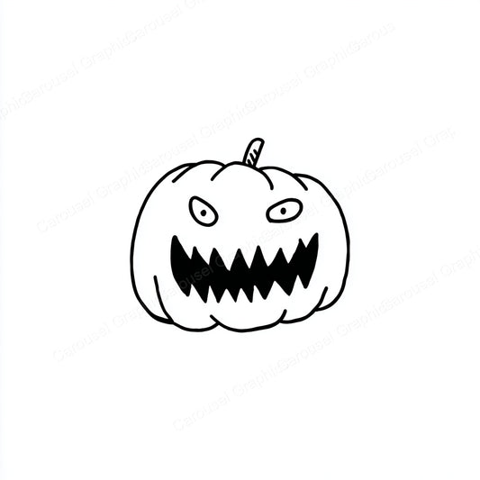 Jack-O-Lantern Vector Graphic preview