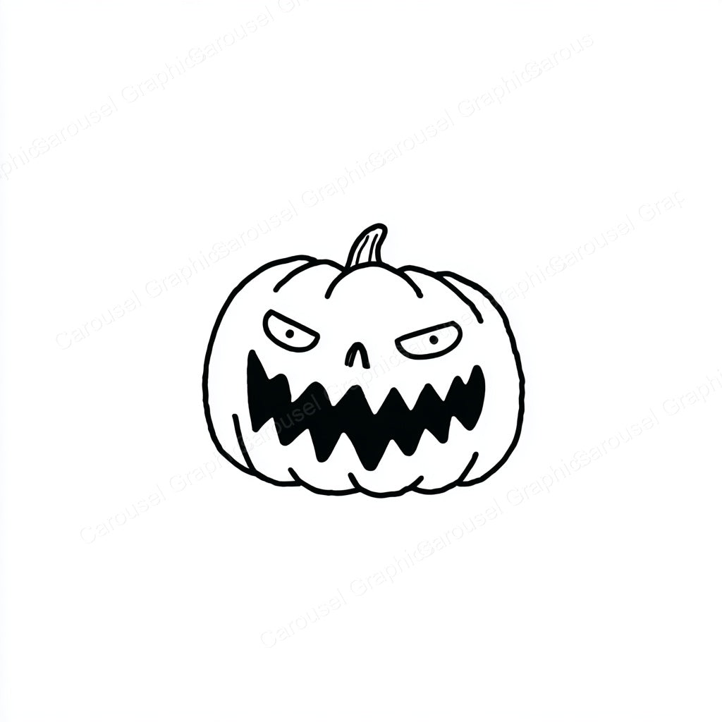 Jack-O-Lantern Vector Graphic preview