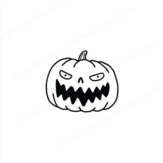 Jack-O-Lantern Vector Graphic preview